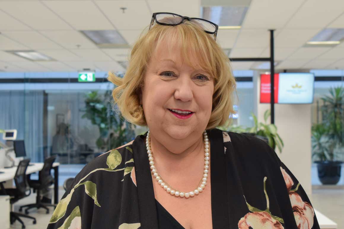 Photo  Louise Lauzon, cheffe, Développement des marchés internationaux à la Chambre 