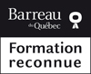 Barreau du Québec, formation reconnue